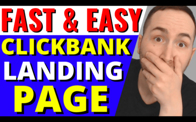 How To Make a Landing Page For ClickBank – Fast and Easy