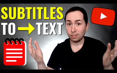 Download YouTube Subtitles as Text (FREE & FAST)